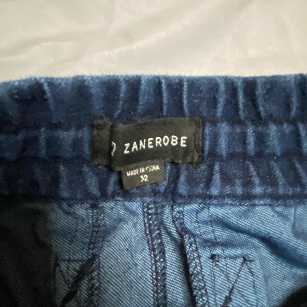 Zanerobe Navy and Denim Blue Trousers